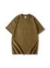 Camiseta Juvenil de Manga Curta Transfronteiriça para Homens, Novo Estilo de Verão, Corte Solto, Tamanho Grande, Camiseta de Gola Redonda para Exportação, Atacado do Fabricante
