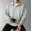 Sudadera Impresa con Cuello Transfronteriza AliExpress Amazon Primavera/Otoño 2026 Corte Holgado Tela Japonesa Personalizada Envío en 3 Días