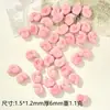 Joyería de Cerámica Jingdezhen Rosa Agujero Grande Cuentas Sueltas Paquete de Materiales DIY Tejido a Mano Estudiante Femenina Cuentas Niños Nuevo
