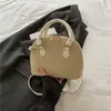 2025 Moda Nueva Tendencia Diseño Simple Popular Color Sólido Elegante Casual Un Hombro Cruzado de Mano Bolso Cuadrado Pequeño