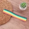 Fina Faixa de Cabelo Esportiva Infantil Estilo Coreano Nova Distintiva Letra Antiderrapante Absorvente de Suor Faixa de Cabelo Yoga Corrida Fita Guia de Suor