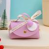 Caixa de doces estilo Ins, caixa de couro para doces, caixa de presente de casamento, embalagem nova, criativa, casamento, estilo europeu, bolsa de doces, bolsa de mão
