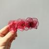 Horquilla Francesa de Estilo Suave Camelia para Mujer 2025 Nueva Horquilla de Flor Clip de Tiburón Accesorios para el Cabello en la Parte Posterior de la Cabeza