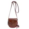 Bolso de Nicho de Gama Alta para Mujer Otoño e Invierno 2025 Nuevo Bolso Retro de Hombro Cruzado Popular Ins Bolso Mini tipo Silla de Montar