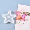 Amapola DIY Molde de Resina de Cristal Hoja Estrella de Mar Plato Accesorios de Fruta Caja de Almacenamiento Molde de Silicona Al por Mayor
