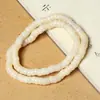 Pulseira de Bodhi de Jade Branco Hainan para Lançamento Alto Pulseira de Bodhi Colar Longo com Borla Anel de Corrida Wen Brinquedo Rosário Antigo de Mão