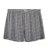Cuecas Boxers Masculinas Huajielong Tamanho Grande Algodão Cintura Média Respiráveis Estampadas Xadrez Suave Venda por Atacado