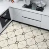 Pegatinas Populares Transfronterizas para Piso de Azulejo 1.2 mm Autoadhesivas Impermeables Antideslizantes Pegatinas de Renovación para Piso de Baño Cocina