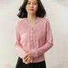 Casaco Suéter Cardigan Curto de Renda Lã Outono Inverno Cardigan de Caxemira Feminino Gola Alta Tricotada Montanha Mangas Longas