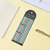Etiquetas índice de colores, notas adhesivas transparentes, etiquetas de clasificación fluorescentes largas, marcadores de página de libros, notas adhesivas, al por mayor