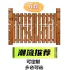 Puerta de Madera Anticorrosión Estilo Rústico, Puerta de Reja de Madera para Patio, Puerta de Jardín, Puerta Pequeña, Puerta de Reja, Puerta de Media Altura, Reja Exterior, Interior