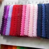 280g 190g Baja Elasticidad Doble Cepillado Polar Simple Ecológico Color Puro Terciopelo Tejido Forro Cálido para Ropa de Casa