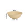 Nova Tigela Anti-boca de Palha de Trigo Criativa Tigela de Sopa de Arroz de Grande Capacidade Doméstica Tigela de Café da Manhã Comercial Tigela de Mingau Tigela Wonton