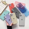 Funda de Teléfono Transparente de Colores Adecuada para iPhone 17 Pro Max, Funda de Color Caramelo para iPhone 16, Funda Protectora para iPhone 15, Funda para iPhone 14, Funda para iPhone 13, Funda para iPhone XS