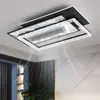 Lámpara de Techo Minimalista Italiana para Sala de Estar Lujo Accesible Lámpara Ventilador Atmosférica Creativa Luz Principal Nuevo 2025 Combinación de Paquete para Toda la Casa