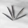 Equipo de Pesca al por Mayor con Plomos de Anillo para Lanzamiento a Larga Distancia, Pesca de Ancla, Ancla Lápiz de Tira Larga con Doble Anillo en Forma de Lápiz para Pesca de Fondo con Cañas de Mar