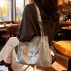 Bolsa de Mano 2025 Nueva de Moda Gran Capacidad para el Trabajo Bolso de Hombro de Moda Versátil Bolso de Hombro con Cadena Mochila Multiusos