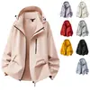 Jaqueta de Assalto Três Provas Jaqueta Casual À Prova de Óleo À Prova de Vento À Prova de Respingo Roupa de Montanhismo para Casal Marca Moderna Roupa Exterior Masculina Dopamina