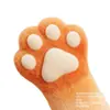 Lindas Pantuflas de Algodón con Forma de Pata de Gato para Mujer, Nuevos Zapatos de Algodón Cálidos de Felpa de Caña Alta para el Hogar de Invierno para Mujer al por Mayor