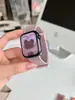 Pulseira de Velcro de Nylon com Loop Duplo Respirável para Apple Watch S12 Primavera e Verão Adequada para iWatch 11ª Geração 78910 Universal