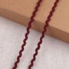 Directo de fábrica color polipropileno borde curvo accesorios de ropa cinta cinturón ola variedad de colores