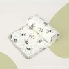 Toalha de Banho para Bebê Algodão Puro Gaze de Seis Camadas Toalha de Banho para Bebê Recém-Nascido Lavável Algodão Gaze Manta Swaddle Gaze Penteada