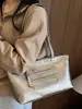 Shuai Mi Jia 2026 Otoño Nuevo Bolso Tote de Gran Capacidad Estilo Vintage Perezoso para Mujer, Bolso de Mano y Bolso de Hombro Estilo Coreano