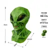 Fantasia de Cosplay de Performance de Palco de Halloween Transfronteiriça Macacão Peça Única Conjunto de Manto de Alienígena Verde para Cosplay