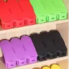 Sapateira/Estante de armazenamento de sapatos simples, espessa, de peça única, sapateira de plástico ajustável de camada dupla fácil de usar.