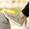 Nuevas Zapatillas Casuales Transpirables de Suela Gruesa sin Cordones, Zapatos Casuales, Zapatos para Hombre, Primavera 2025