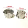 Cesta de fregadero de acero inoxidable, lavabo para verduras, red de filtro, fregadero para lavar platos, colador de fregadero, tapa de desagüe de cocina