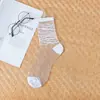 Calcetines de dibujos animados primavera y verano primavera y verano boca profunda calcetines de cristal transparente calcetines invisibles para mujer venta al por mayor de fábrica