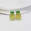 Pendientes de resina con diseño de dibujos animados en color mate transfronterizos pendientes lindos pendientes pendientes pendientes de personalidad nuevos festivos