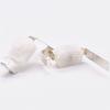 Interruptor de Botón 8*12 Pie Extendido Pie Curvado Interruptor de Bloqueo Automático Pie Curvado Interruptor de Bloqueo Automático Blanco Interruptor de Encendido para Juguete