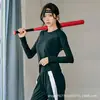 Ropa de Fitness para Mujer Yoga, Talla Grande, Corte Holgado, Elástica, Suave, Adelgazante, Deportiva, para Correr, Pérdida de Peso, Transpirable, Secado Rápido, Traje