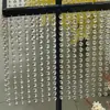 Nueva Línea de Accesorios para Bodas Cortina Anillo Redondo Soporte de Nácar Decoración de Escenario Poste Vertical Telescópico Redondo Guirnalda de Flores de Hierro Forjado Guía de Camino