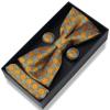En stock Corbata de Moño Rayada Caja de Regalo para Hombre Empaque Novio MC Anfitrión Vestido de Moño Accesorios de Boda