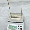 Tarjeta de Mesa de Acrílico Bsd13 con Borde Dorado, Soporte de Exhibición de Acrílico de Pie A4, Tarjeta de Asiento de Boda, Tarjeta de Precio de Menú