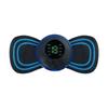 Popular Adesivo de Massagem Elétrica, Massageador Inteligente Recarregável com LCD para Coluna Cervical, Ombro, Perna, Cintura, Costas e Pescoço, Adesivo de Pulso para Massagem