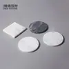 Posavasos de mármol natural de fábrica restaurante sala de estar cafetería decoración del hogar nórdico sala de muestras hotel atuendo suave