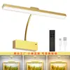 Luz LED Magnética para Pintura Control Remoto Exhibición de Arte Hogar Interior Luz Decorativa de Pared 3 Temperaturas de Color Temporizador Lámpara de Pared Metálica