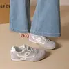 Nuevas zapatillas casuales de otoño para mujer estilo coreano, perfectas para estudiantes, versátiles para el uso diario, ligeras e ideales para el estilo urbano