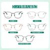 Armazón de Gafas para Hombre de Titanio Puro, Marco Grande de Titanio, Lente Plano, Patrón Tallado de Borde Ancho, Armazón de Gafas de Caja, Armazón de Gafas de Negocio Ultraligero