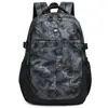 Mochila Mochila para Hombre Viaje de Negocios Bolsa de Viaje para Computadora Gran Capacidad Mochila Escolar para Estudiante de Secundaria Moda Bolsa para Computadora