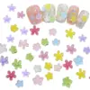 Decorações de Arte de Unha Mini Flor Plumeria Atacado Flor de Cinco Pétalas 3D Decoração de Unha Usável DIY Pedras Strass de Resina