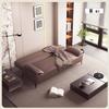 Sofá Cama de Cuero Resistente a Arañazos de Gato, Sofá Plegable de Doble Uso para Sala de Estar y Dormitorio, Adecuado para Apartamentos de Alquiler Sencillos y Apartamentos Pequeños, Sofá Doble