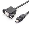 Cable de Panel Fijo con Tornillo de Bloqueo USB Mini a USB Bf Cable de Dispositivo de Puerto T Cable de Carga Changting Mp3