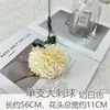 Viento Ins Primavera Tenis de Mesa Crisantemo Flor de Simulación 6 Granos Púas Flor Falsa Combinación de Colores Macarrón Adornos de Escritorio Accesorios para Disparos