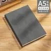 Caderno A5 de Venda Quente Transfronteiriço Personalizado com Aparência Sofisticada Couro de Pele de Ovelha Espessado Livro de Registro de Reuniões com Logotipo Impresso para Escritório Corporativo