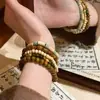 Pulseras de Cuentas Estilo Étnico, Alto Valor Estético, Modernas y Exquisitas, Diseño de Nicho, Joyería Creativa y de Gama Alta Estilo Bohemio